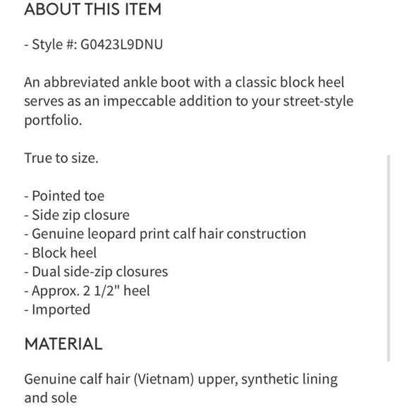 Sam Edelman | Walden Genuine Calf Hair Bootie - Picture 11 of 11